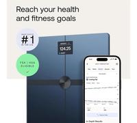 WITHINGS Body Smart Bathroom Scale - Black, Black