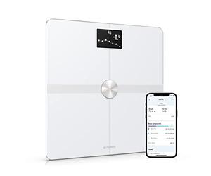 WITHINGS Body Smart - Smart Scale with Advanced Body Composition Analysis (Weight, Body Fat, Muscle Mass, Bone Mass, Water Percentage, Visceral Fat), Wi-Fi and Bluetooth Bathroom Scale, Beige