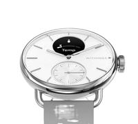Withings ScanWatch 2, Hybrid Smartwatch, ECG, 38mm, White | ECG with AFib detection, Sleep Score, 40+ activities auto-detected, SpO2, Menstrual cycle tracking