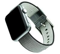 WITHit Designer Band Compatible with Apple Watch, Secure, Adjustable, Apple Watch Replacement Band, Fits Most Wrists, Black - Nylon, 42/44/45/Ultra(49mm), Modern