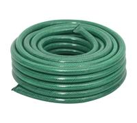 (without accessories, 100 m (0.75")) vidaXL Garden Hose with Fitting Set Pool Hose Pipe Water Hose Green 0.5" PVC
