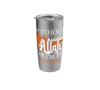 Without Allah I'm Nothing - Islam Islamic Muslim Ramadan Stainless Steel Insulated Tumbler