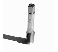 WITHOUT BRAND 1pc HSS6542 PG Tap 80 Degree PG7-PG29 HSS German Standard Taps Hss Machine Taps For Steel Cylinder Pipes Threading (Color : Black2, Size : PG7 20)