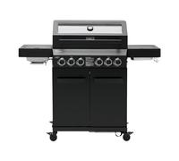 (Without Cover) CosmoGrill 6 Burner Yamara Dark 4+2 Gas BBQ