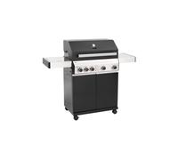 (Without Cover) CosmoGrill Gas 4+1 Premium Black BBQ Grill Searer