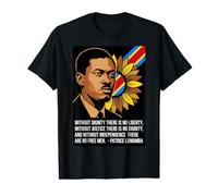 Without Dignity There is no Liberty - Patrice Lumumba Congo Value Graphic T-Shirt