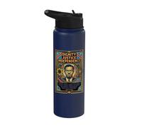 Without Dignity There is no Liberty - Patrice Lumumba Quote Stainless Steel Insulated Water Bottle