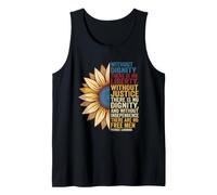 Without Dignity There is no Liberty - Patrice Lumumba Quote Tank Top