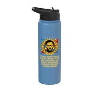 Without Dignity There is no Liberty - Patrice Lumumba Saying Stainless Steel Insulated Water Bottle