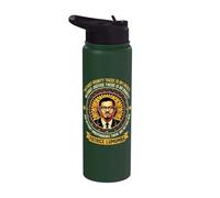 Without Dignity There is no Liberty - Patrice Lumumba Saying Stainless Steel Insulated Water Bottle