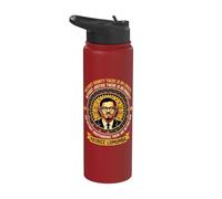 Without Dignity There is no Liberty - Patrice Lumumba Saying Stainless Steel Insulated Water Bottle