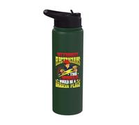Without Electricians The World Would Be A Darker Place Stainless Steel Insulated Water Bottle