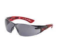 Bolle Rush+ RUSHPPSF Adjustable Bridge Smoke Safety Glasses