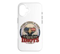 Without Freedom Of Speech On Back Bald Eagle USA Flag Case for iPhone 16