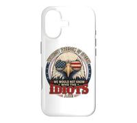 Without Freedom Of Speech On Back Bald Eagle USA Flag Case for iPhone 17