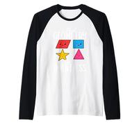 Without Geometry Life is Pointless Mathematician Mathematics Raglan Baseball Tee