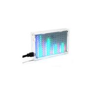 (without housing) 5V LED Music Spectrum Electronic DIY LED Flash Kit 12x11FFT 108 x 70 x 16mm