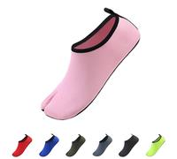Without Laces, Lightweight Indoor Shoes: Water Socks, Unisex Indoor Yoga Socks, Barefoot Water Shoes, Beach, Surfing, Pool for Children and Adults, Barefoot Shoes, Comfortable Aqua Shoes, pink, 4 UK