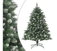 (without led, 150 cm) vidaXL Artificial Christmas Tree with Stand Xmas Tree Christmas Decoration PVC