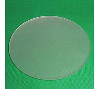 without LT-3d, 1pc 3D Printer Round Shape Frosted Borosilicate Glass Plate Diameter 170mm/180mm/200mm/220mm/260mm/ 300mm (Size : 300mm)