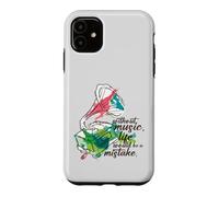 Without Music Life Would Be A Mistake Vintage Gramophone Case for iPhone 11