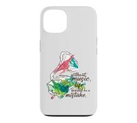 Without Music Life Would Be A Mistake Vintage Gramophone Case for iPhone 13