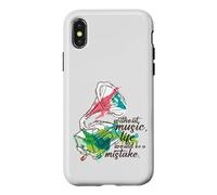 Without Music Life Would Be A Mistake Vintage Gramophone Case for iPhone X/XS
