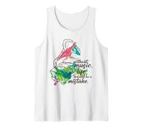 Without Music Life Would Be A Mistake Vintage Gramophone Tank Top