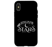 Without the Dark We’d Never See the Stars Raven Moon Case for iPhone X/XS