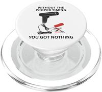 Without the proper timing you got nothing Mechanic Garage PopSockets PopGrip for MagSafe