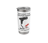 Without the Proper Timing You got Nothing Mechanic Garage Stainless Steel Insulated Tumbler