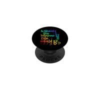 Without The Trombone Life Would B Flat Music Pun PopSockets Adhesive PopGrip