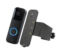 Without Theft Doorbells Mount Without Drilling Adjustable Sturdy Brackets for Home Rentals Accessory with Video Anti Theft Brackets