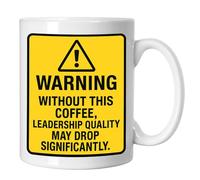 Without This Coffee Boss 11oz Novelty Mug: Funny Office Coffee Cup, Double-Sided Print, Dishwasher & Microwave Safe, Perfect Boss Gift for Men or Women, Ideal for Coworkers, Employees, Managers