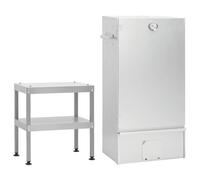 (without window, 44.5 x 29 x 83 cm 2 piece) vidaXL BBQ Oven Smoker Barbeque Grill BBQ Smoker Smokehouse Galvanised Steel