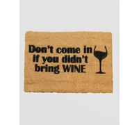 Without Wine Doormat