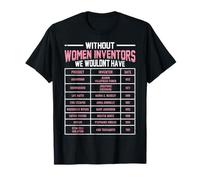Without Women Inventors We Wouldn't Have Aquariums Dishwashe T-Shirt