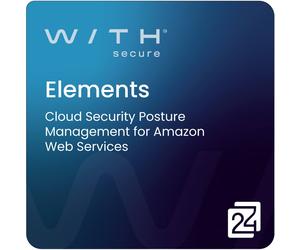 WithSecure Elements Cloud Security Posture Management for Amazon Web Services 1 Year 1 - 24 User(s) New Purchase