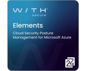 WithSecure Elements Cloud Security Posture Management for Microsoft Azure 1 Year 1 - 24 User(s) New Purchase