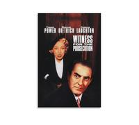 Witness for The Prosecution Suspense Thriller Crime Movie Poster (4) Picture Print Canvas Poster Wall Paint Art Posters Decor Modern Home Artworks 16x24inch(40x60cm)