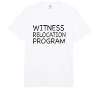 Witness Relocation Program Comfort Colors Adult Heavyweight T-Shirt