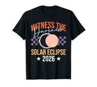 Witness the Darkness Solar Eclipse 2026 Value Graphic T-Shirt