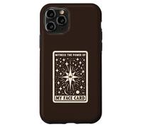 Witness The Power Of My Face Card Tarot Horoscope Beauty Pun Case for iPhone 11 Pro