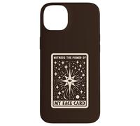 Witness The Power Of My Face Card Tarot Horoscope Beauty Pun Case for iPhone 14 Plus