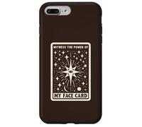 Witness The Power Of My Face Card Tarot Horoscope Beauty Pun Case for iPhone 7 Plus/8 Plus