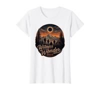 “Witness the Wonder 2026 Solar Eclipse” Value Graphic T-Shirt, Women, White, L