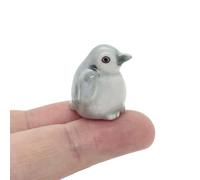 WitnyStore Miniature Little Penguin Cute Figurine Collectibles Ceramic Dolls Decor Handmade