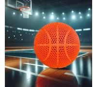 WITO Airless Basketball 3D Printed Silent Basketball (7# - Orange)