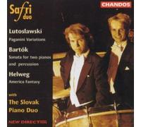 Witold Lutoslawski - 7Sonata for Pianos Percussion etc - CD - N3z
