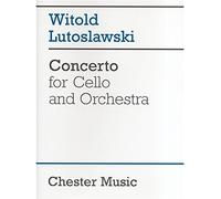 Witold Lutoslawski: Concerto For Cello And Orchestra (Score). Sheet Music for Cello, Orchestra